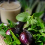 Zucchini Mint Soup with Tahini