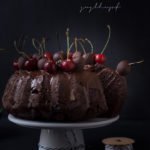 chocolate cherry guglhupf #vegan