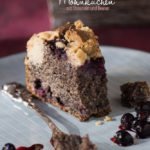 Mohnkuchen | German Poppy Seed Crumb Cake with Berries